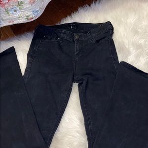 Black bell bottom jeans